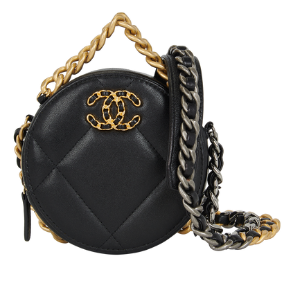 19 Round Clutch With Chain, front view